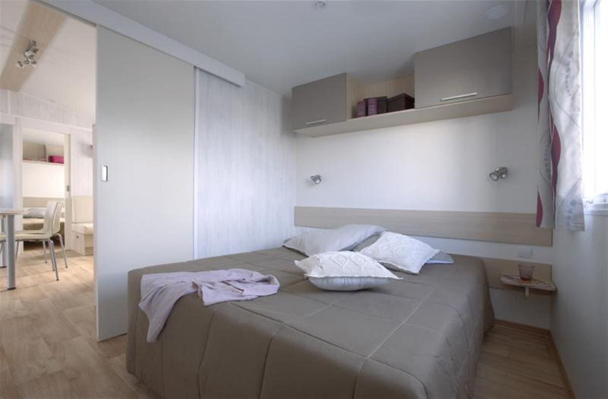 Mobil-home en bord de mer en Bretagne