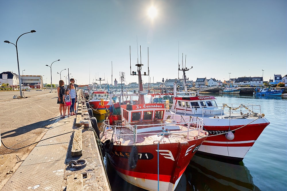 Vacances dans le Finistère sud en Bretagne - Visite des ports du Pays Bigouden