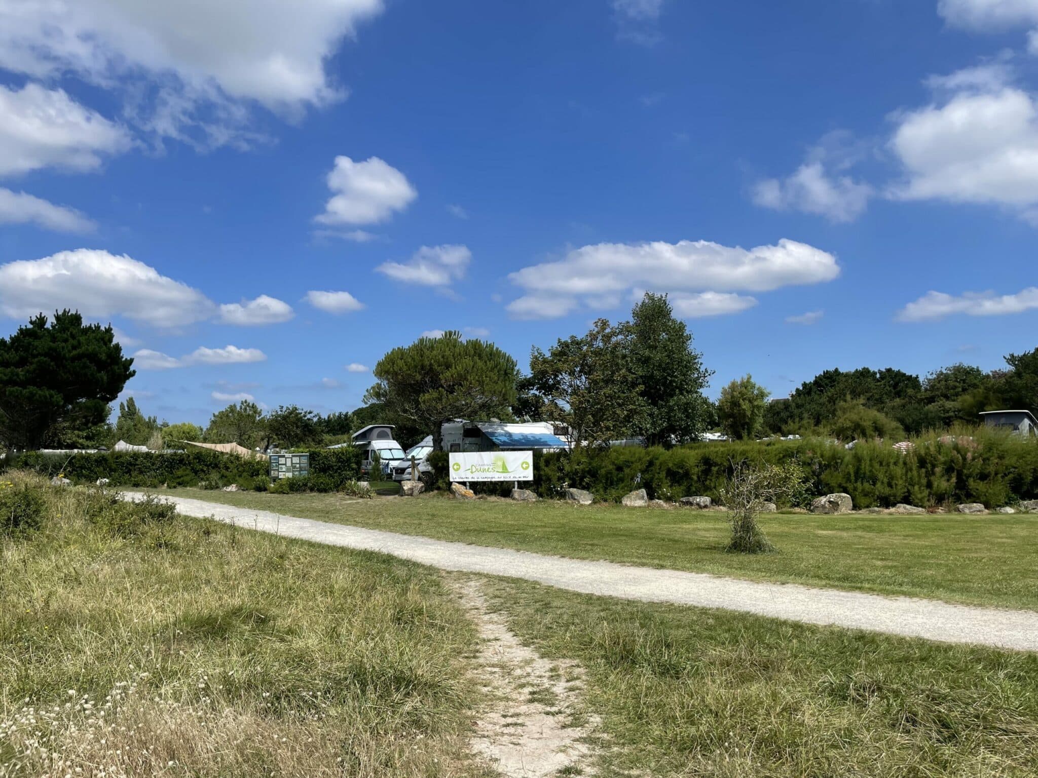 GR34 au pied du Camping des Dunes à Plobannalec Lesconil Finistère
