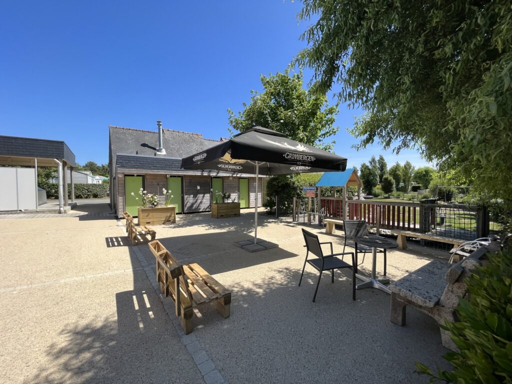 Camping des Dunes en Bretagne en bord de mer