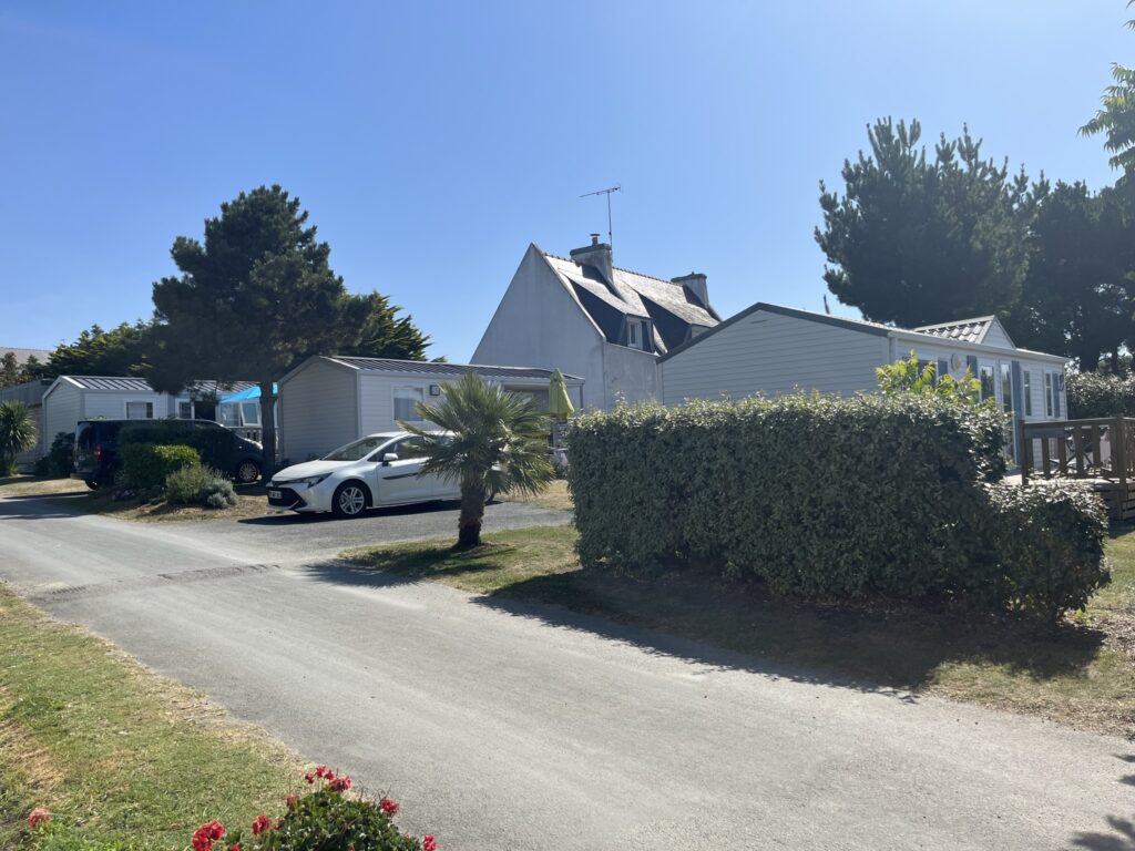 Mobilhome en bord de mer au Camping des Dunes