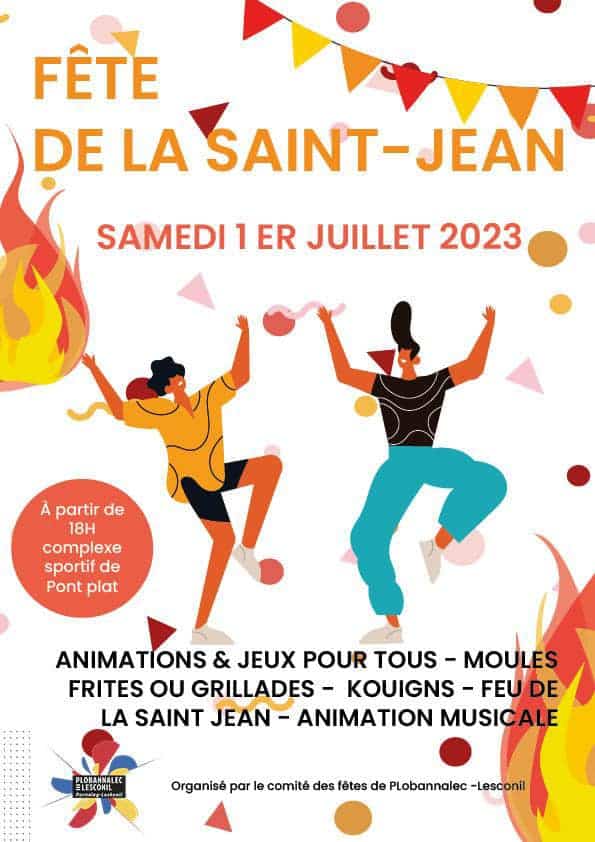 Fête de la Saint-Jean à Plobannalec-Lesconil dans le Finistère sud.
