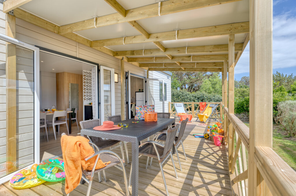 Mobil-home Caraïbes au Camping des Dunes